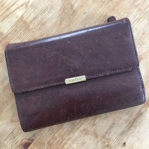Vintage Coach Leather Wallet